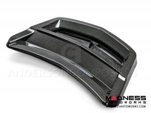 Chevrolet Corvette Carbon Fiber Hood Scoop w/ Vents - Anderson Composties - Z06 C7 Chevrolet Corvette Carbon Fiber Hood Scoop w/ Vents - Anderson Composties - Z06 C7